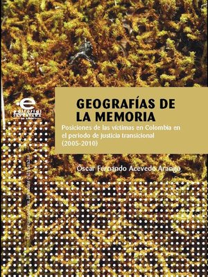 cover image of Geografías de la memoria